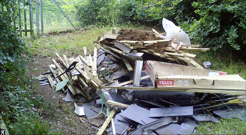 Fly-tipping Micheldever image